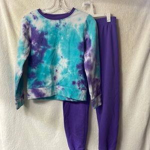 Girl’s Sweatshirt and Sweatpants Set - Size 10/12